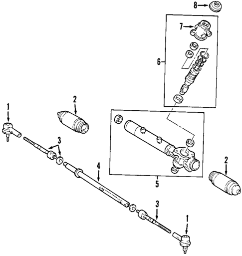 P/S Pump & Hoses for 2003 Toyota Sienna #0