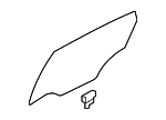 83411GG020 - Body: Door Glass for Kia Image
