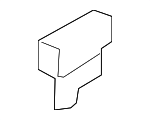 82412GG000 - Body: Door Glass Holder for Kia Image