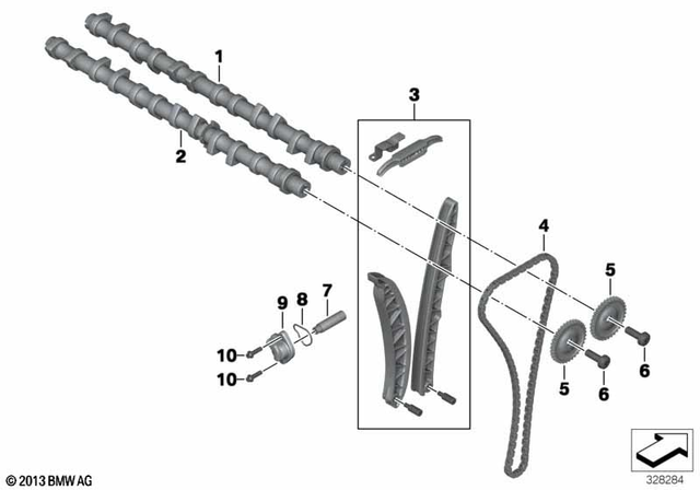 11317728770 - : Inlet Camshaft for BMW-Motorrad Image