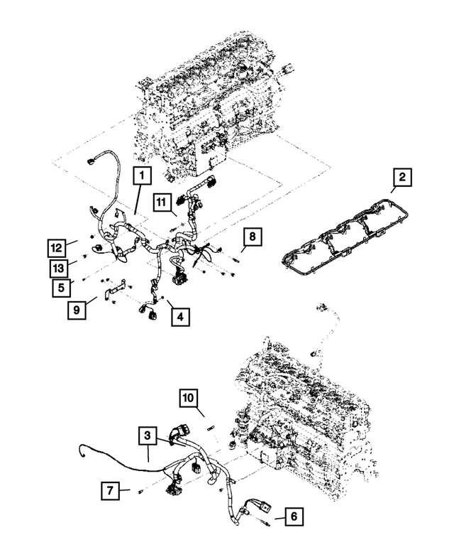 4429689 - : Hex Flange Nut for Mopar Image