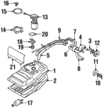 8942463382 - Fuel System: Float Valve Seal for Isuzu Image