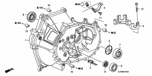 MT Clutch Case for 2007 Honda Fit #0
