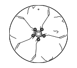 36115A32502 - : Wheel, Alloy for BMW: 530i, 530i xDrive, 540i xDrive, 550e xDrive, i5, M5 Image