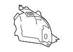 2976801108 - : Rear Fender Liner for Mercedes-Benz Image