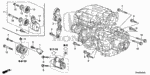 957011205508 - Engine: BOLT, FLANGE (12X55) for Honda Image