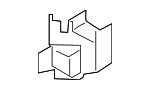 51117473457 - Body: Adapter for BMW Image