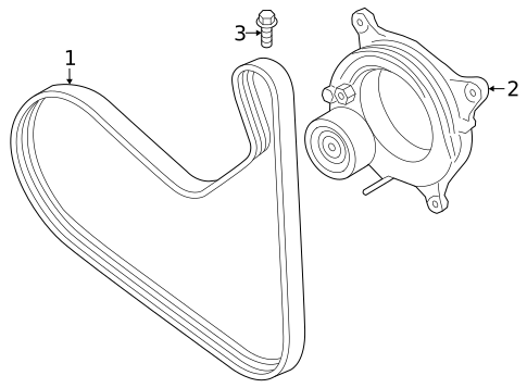 Belts & Pulleys for 2026 BMW Z4 #0