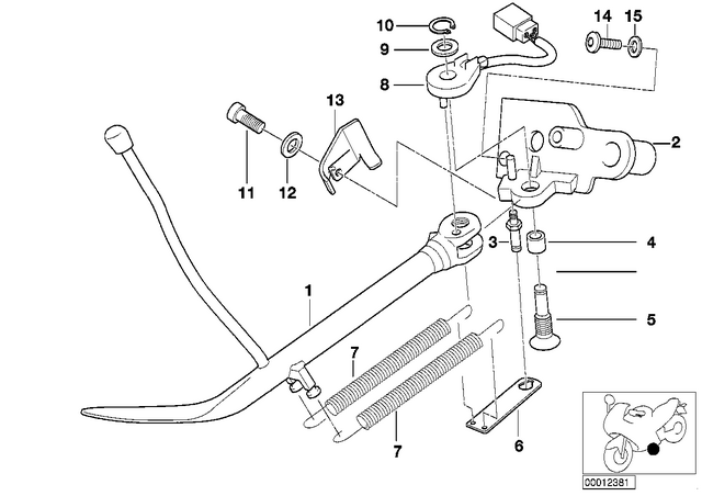 46512335450 - : Cover for BMW-Motorrad Image