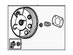 1469T56A00 - Brakes: Power Brake Booster for Honda Image