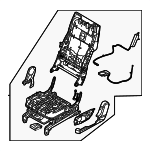 89600R6320NNB - Body: Seat Frame for Hyundai Image