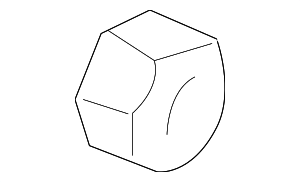 N0212816 - Body: Lock Pin Nut for Audi Image