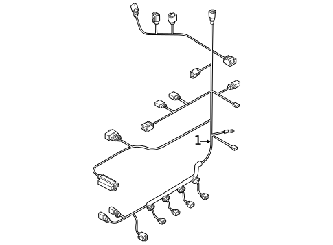 Wiring Harness for 2013 Audi TTS Quattro #0