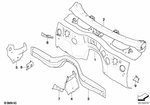 41137152823 - Bodywork: Splash Wall for BMW: 128i, 135i, 323i, 325i, 325xi, 328i, 328xi, 330i, 330xi, 335d, 335i, 335is, 335xi, M Coupé, M3, X1 28i, X1 28iX, X1 35iX Image image