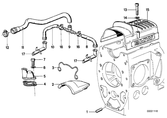 11151338431 - : Gasket                    for BMW-Motorrad Image