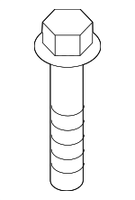 90164TM8000 - Engine: Lower Bracket Bolt for Honda: Odyssey, Passport, Ridgeline Image