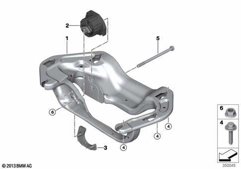 Gearbox Suspension for 2019 BMW X6 35iX #0
