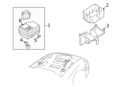 Electrical Components for 2002 Kia Spectra #0