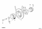 11231721408 - : Fan Belt for BMW Image