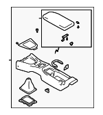 NC1064420M02 - : 1999-2000 Mazda Miata - Console Assembly for Mazda: Miata Image
