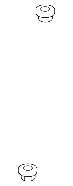 7237A005 - : Pkg Tray Trim Nut for Mitsubishi Image