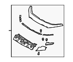 BDTS507E0B13 - : 2019-2024 Mazda 3 - Upper Grille for Mazda: 3 Image