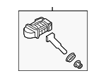 52933D2100 - Tire &amp; Wheel: Tire Pressure Monitoring System (TPMS) Sensor for Hyundai Image