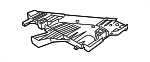 LR001542 - Electrical: Mount Plate for Land Rover: LR2 Image