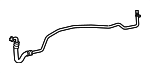 2222705705 - Cooling System: Oil Line for Mercedes-Benz Image