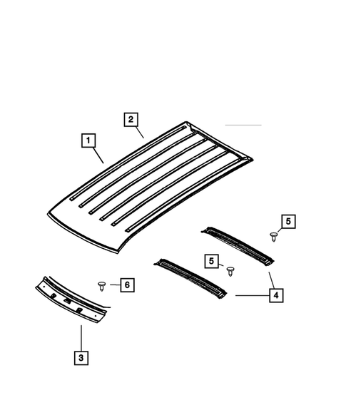 Roof for 2012 Jeep Liberty #0