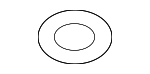PAF008434 - Engine: Air Cleaner Assembly Washer for Porsche Image image