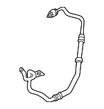 220997265264 - Steering: Return Hose for Mercedes-Benz Image