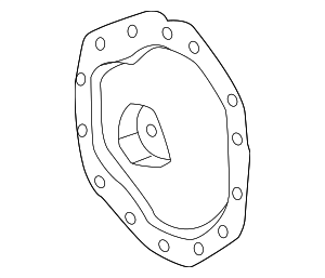 2020-2026 GM Rear Axle Housing Cover 84757353 GM | GMPartsDirect.com