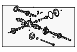 85159428 - : Axle Assembly for Chevrolet: Silverado 2500 HD | GMC: Sierra 2500 HD Image