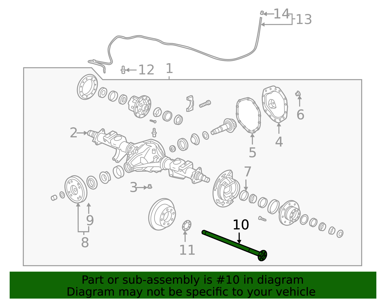 84757405 - High-Quality Rear Axle Shaft for 2020-2025 GM | AutoNation Parts