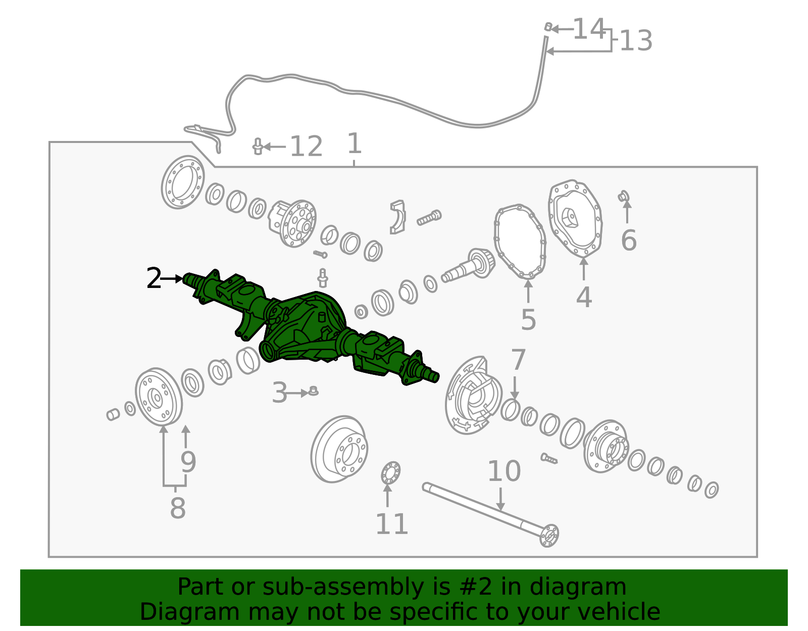 85015481 85106481 - Axle Housing 2020-2026 GM | Chevrolet Parts Direct