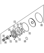 4799003 - Automatic Transmission Multi-Speed: Oil Pump O Ring for Dodge: Dakota, Durango, Ram 1500, Ram 2500, Ram 3500 | Jeep: Commander, Grand Cherokee, Liberty Image