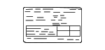 TA0169074B - Vehicles, Equipment, Tools, &amp; Supplies: Tire Information Label for Mazda Image