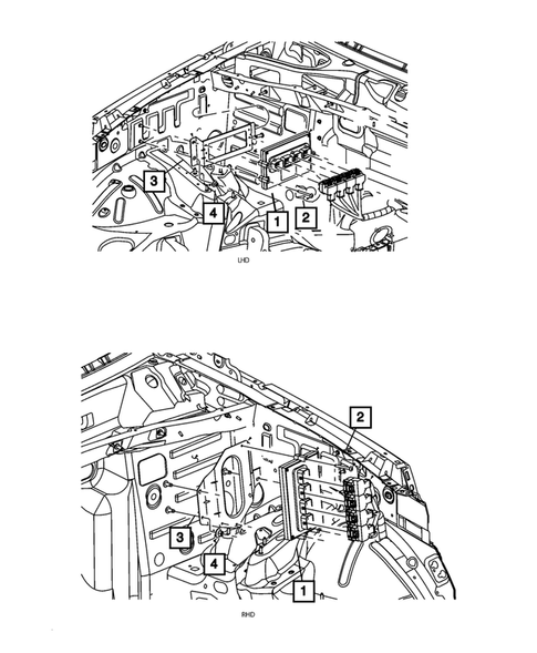 Single Board Engine Controllers for 2007 Dodge Nitro #0