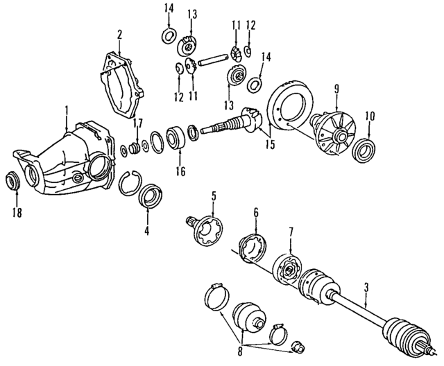 1244200520 - Brakes: Parking Brake Shoe for Mercedes-Benz Image