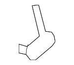 AH6Z54237W10AA - Body: Door Trim Panel Cover for Lincoln: MKZ Image