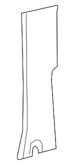 6BN42ZDMAB - Body: Lock Pillar Trim for Ram: 1500 Image