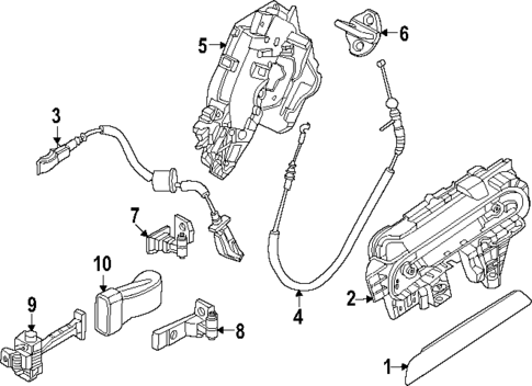 Lock & Hardware for 2025 BMW X2 #1