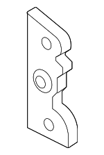 4K0864709 - Body: Hinge Pillar Reinforced Damper for Audi: A6 allroad, A6 Quattro, A7 Sportback, RS6 Avant, RS7 Sportback, S6, S7 Sportback Image