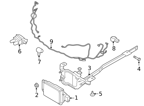 Electrical Components for 2019 Lincoln MKC #0