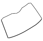 LR167442 - : Lift Gate Glass for Land Rover: Range Rover Image