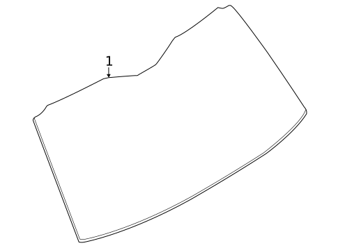 Glass - Lift Gate for 2023 Land Rover Range Rover #0