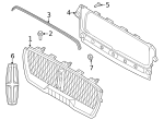 RC5Z8A200A - Body: Reinforcement for Ford Image