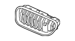 51137370393 - Body: Upper Grille for BMW: 640i, 640i Gran Coupe, 640i xDrive, 640i xDrive Gran Coupe, 650i, 650i Gran Coupe, 650i xDrive, 650i xDrive Gran Coupe Image
