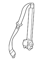 88957860 - : Center Seat Belt for GM Image